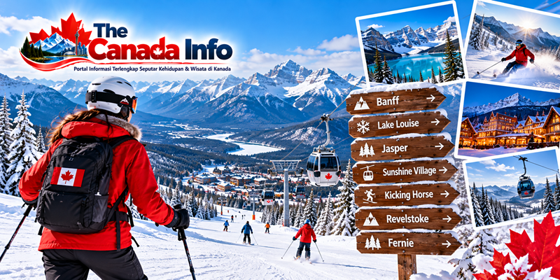 Panduan Wisata Musim Dingin 7 Destinasi Ski Populer di Rocky Mountains