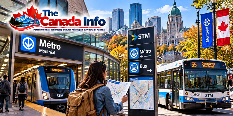 Transportasi Umum di Montreal Panduan Menggunakan Metro dan Bus